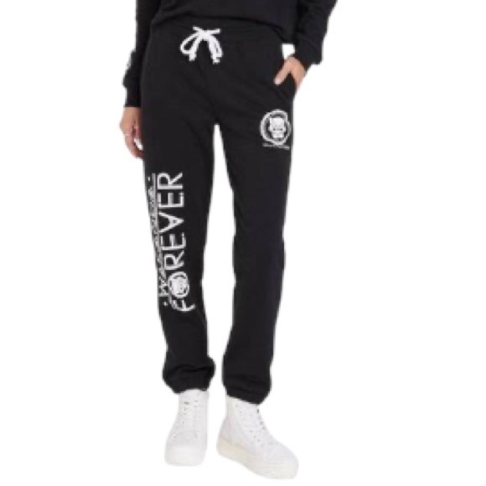 Marvel Women’s Graphic Cozy Jogger Pants - Black Size M